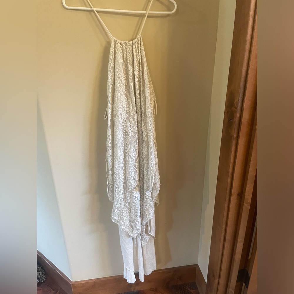 Free People asymmetrical strappy midi